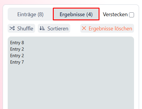 view past results in wheelspinnerx