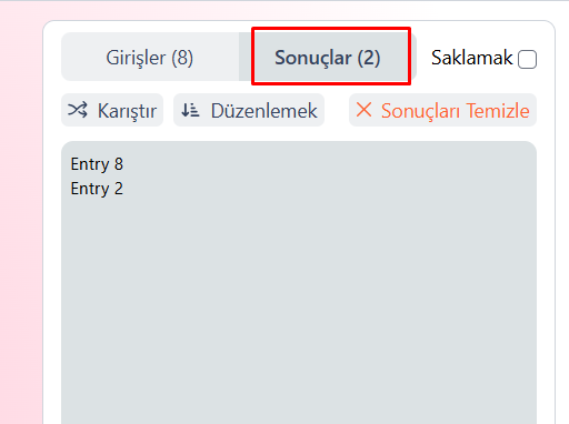 view past results in wheelspinnerx