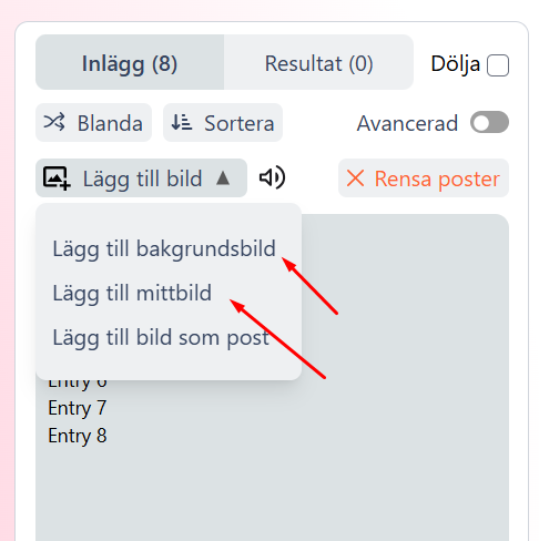 Add image in wheelspinnerx