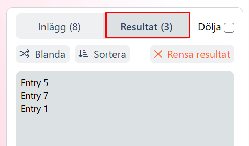 view past results in wheelspinnerx